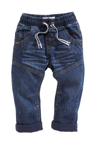 Lined Pull On Jeans (3mths-6yrs)